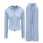 The Cloud Set – Zip Hoodie & Wide Leg Pants