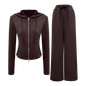 The Cloud Set – Zip Hoodie & Wide Leg Pants