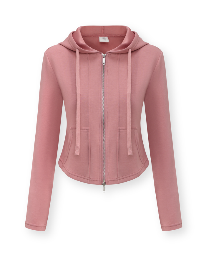 The Cloud Hoodie – Fitted Zip Up Hoodie