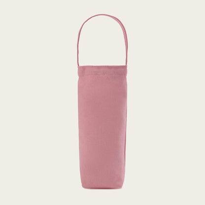 Pink plain bottle carrier, wine bag