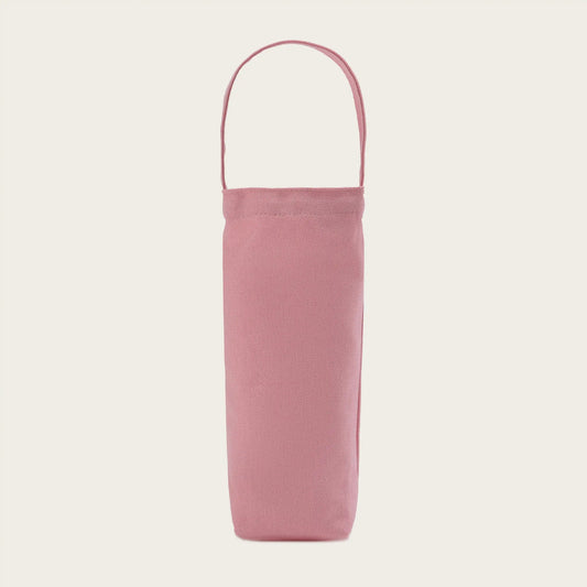 Pink plain bottle carrier, wine bag