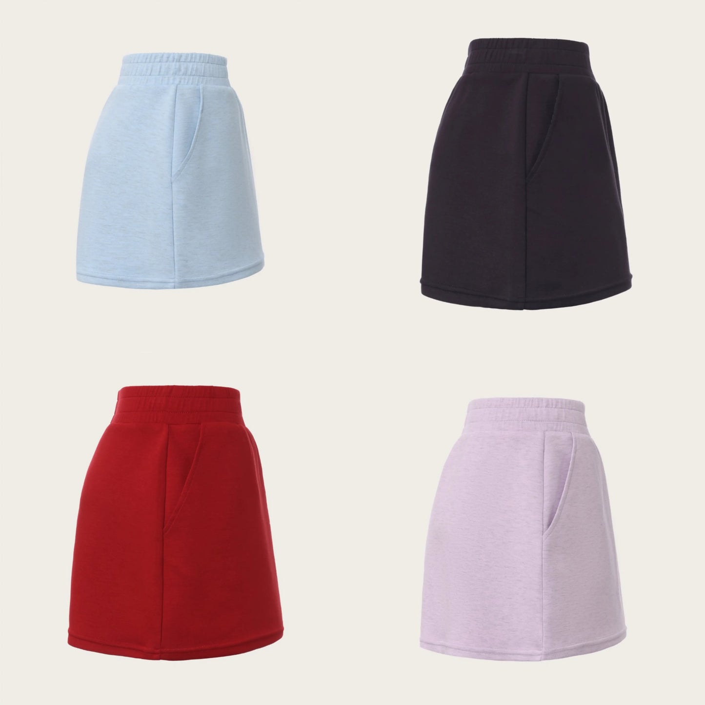 Core Relaxed Ladies Set – Women’s Sweatshirt & Skort