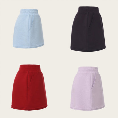 Core Relaxed Ladies Set – Women’s Sweatshirt & Skort