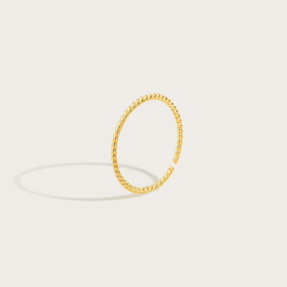 Infinity Twist Ring | I08