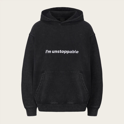 Off-Duty Hoodie with Unstoppable Logo | SH16D