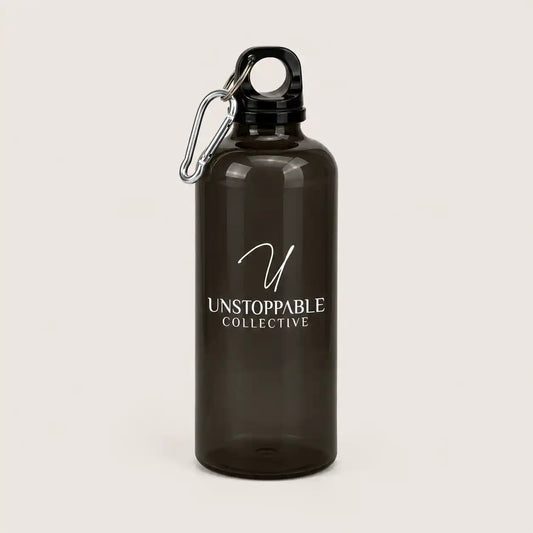 Custom Plastic Bottle | Rivia 600ml RPET Bottle with Carabiner Lid