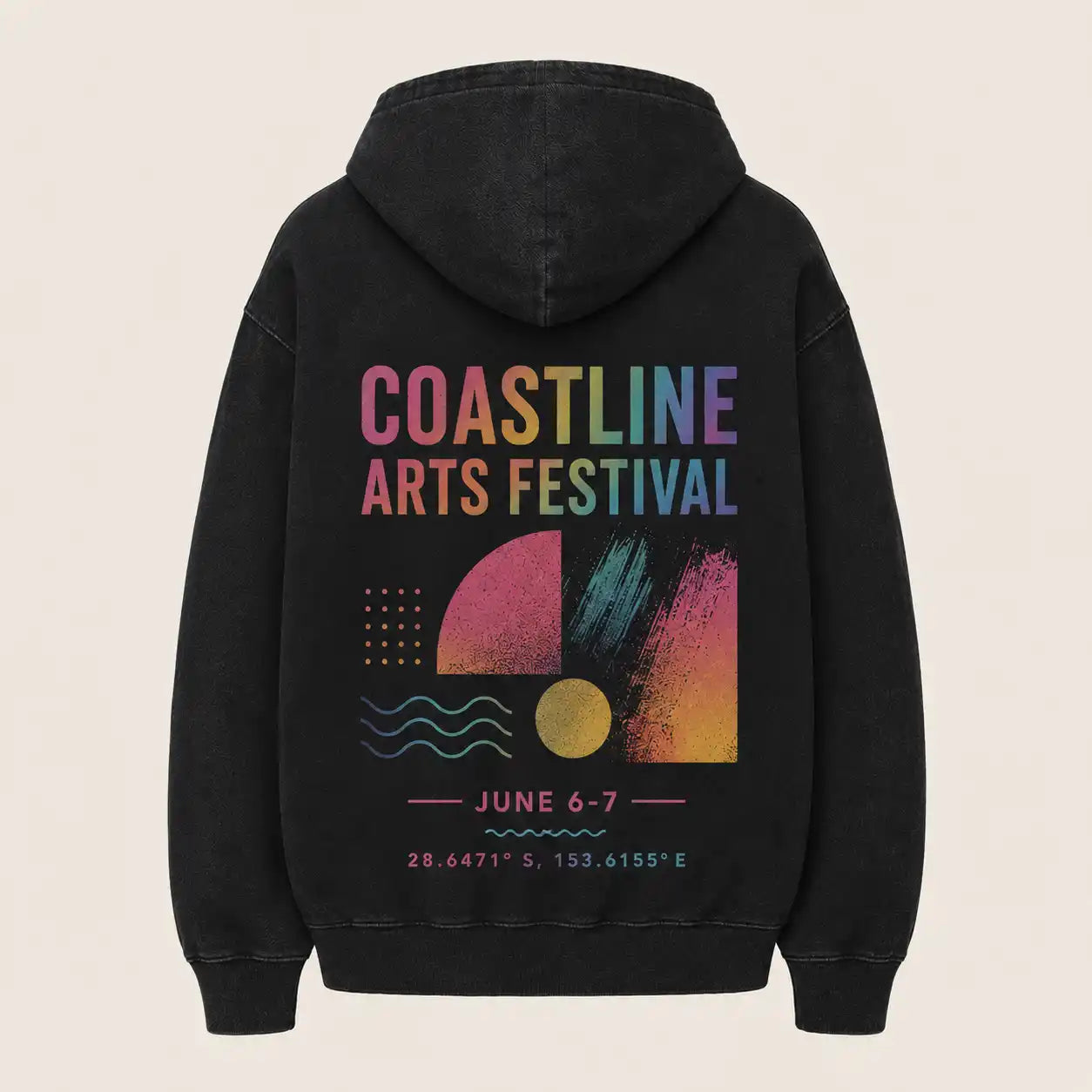 Custom Oversized Hoodie | Premium 400 GSM Cotton Hoodie
