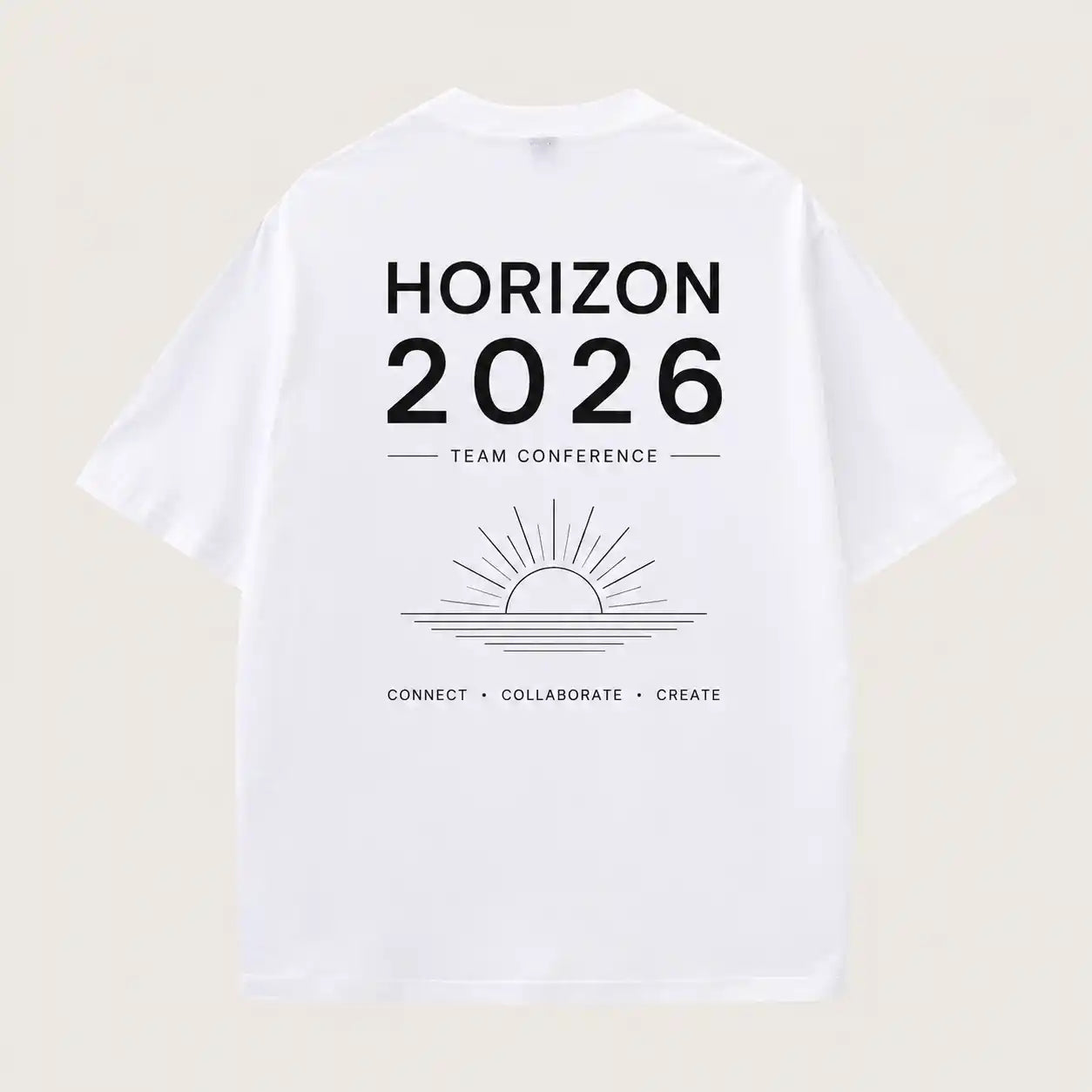 Custom Standard T-Shirt | Premium 220 GSM Cotton Unisex Tee